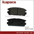 Auto Disc Brake Pads Manufacturers for Hyundai D1715 58302-H1A00